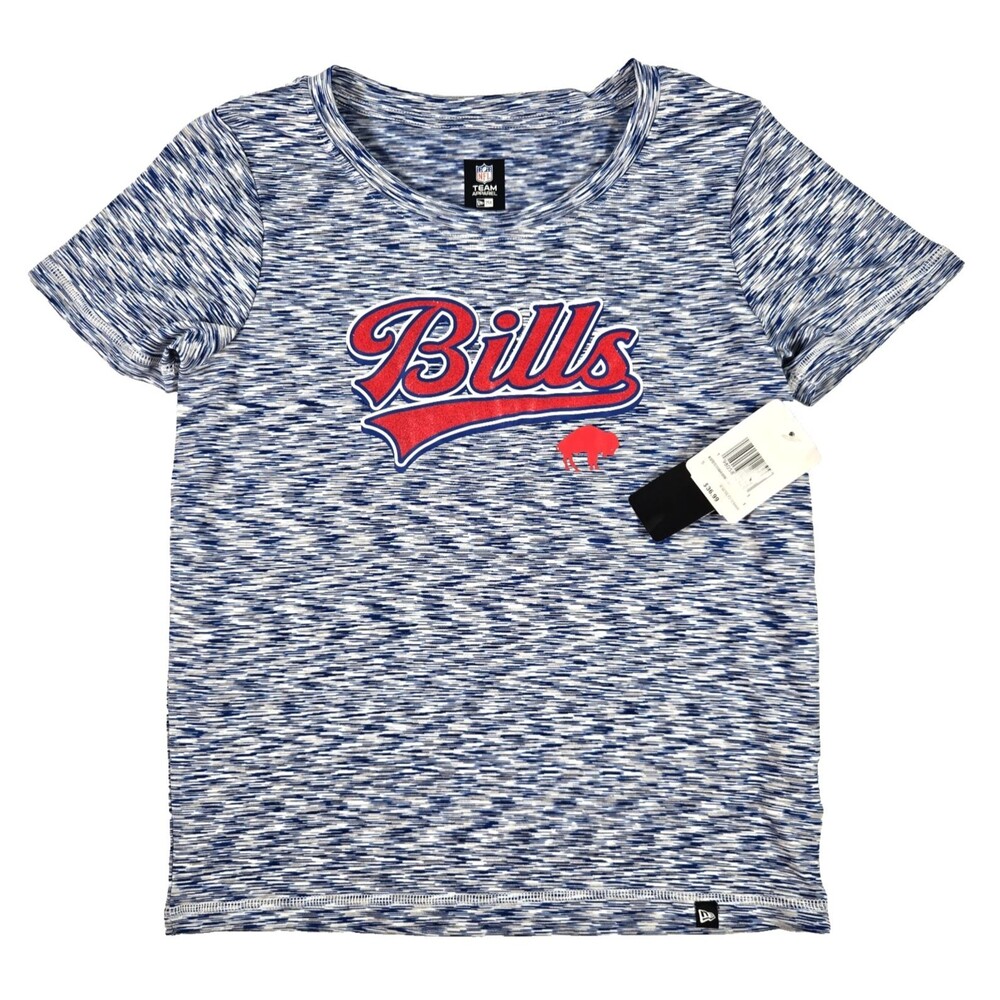 Buffalo Bills Women’s T-Shirt Small Blue NFL Team Apparel Short Sleeve NWT